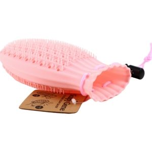 SoapyGene Silicone Soap Saver <b>Bag</b> Pink Small Size For <b>Shower</b> Travel Home Gym Daily Use - Product Image 3
