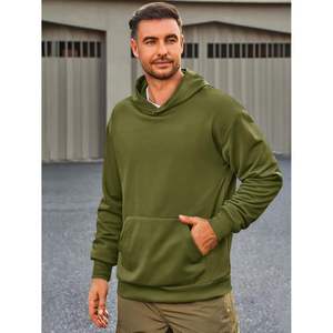 2025 hommes pull à capuche à manches longues décontracté léger mode sweat kangourou poches 3D broderie tailles XXL 6XL - Product Image 1