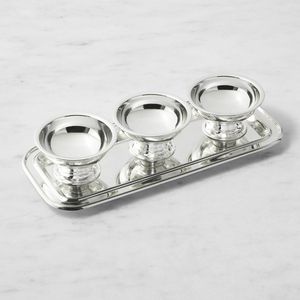 Ensemble de bols en cuivre martelé et acier inoxydable, collection de bols de service et de mélange décoratifs modernes pour la cuisine - Product Image 3