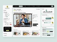 plataforma de aprendizaje en línea que conecta a estudiantes, profesores, cursos, clases en vivo, evaluaciones y seguimiento del progreso.