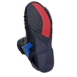 Motorcycle Racing Boots High Top Leather Riding Boots Reinforced <b>Toe</b> Slider Shin Heel Protection Track Riding Boots - Product Image 4