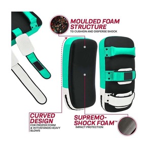 Private Logo Design Custom Colors Sizes High Quality Custom Made Thai Kickboxing Training Pads Quality Leather Punching Arm Pads - Product Image 2