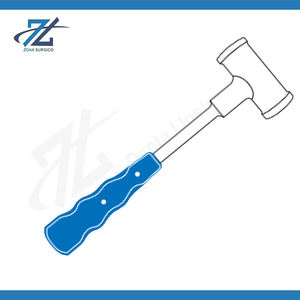 Ensemble d'instruments chirurgicaux ZOHA SURGICO de haute qualité, manche en acétal bleu 275 mm, acier inoxydable chirurgical certifié CE, chirurgie générale - Product Image 2