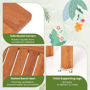 Support de plantes en bois massif pour intérieur/extérieur, meuble de patio, porte-pot de fleurs, étagère de présentation, présentoir élégant en bois pour intérieur/extérieur - Product Image 6