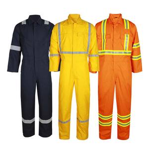 Overoles de Trabajo Ignífugos Funcionales al por Mayor OEM, Overoles de Construcción Color Azul Marino, Uniforme de Bombero, Ropa de Trabajo - Product Image 6