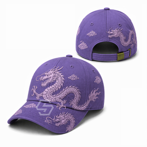 Casquette de baseball personnalisée OEM de haute qualité à séchage rapide, motif léopard/à pois, broderie à la main, logo personnalisé, chapeau de protection solaire pour l'extérieur - Product Image 6
