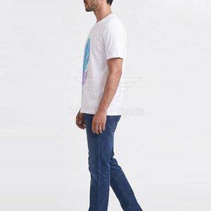 T-shirt homme premium à imprimé graphique, streetwear stylé, coton doux, confortable, décontracté, pour tous les jours, tendance pour la saison estivale - Product Image 6