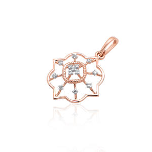 Pendentif en diamant naturel de 0,06 carat, couleur H-I, taille brillant rond, clarté VS-SI, certifié IGI, diamant extraits de la terre, bijou solitaire, cadeau - Product Image 3