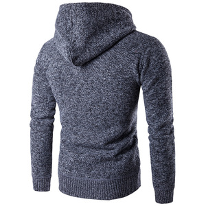 Suéteres de Punto Clásicos para Hombre, con Cierre de Cremallera, Estampado de Primavera, Antiarrugas y Transpirables - Product Image 3