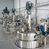 Célèbre Marque 1000L En Acier Inoxydable Double Veste Navire Multifonctionnel Moteur Réservoir De Fermentation 1500L Pression 500L Pompe Automatique