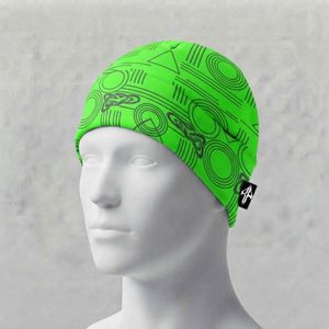 New Professional Beanie With <b>Heat</b> Transfer Printing Spandex/Polyester Material Premium High Quality Customized Logo for Unisex - Product Image 2
