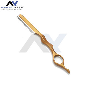 Rasoir professionnel pour barbier, pour effiler et texturiser les cheveux, avec peigne intégré, lame tranchante et durable, pour la mise en forme et la superposition des cheveux en salon - Product Image 4