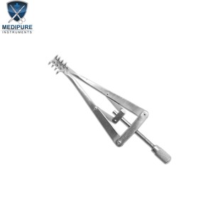 Retractor Oftálmico Reutilizable de Acero Inoxidable para Cirugía Ocular, Instrumento Quirúrgico para Procedimientos Oculares, Uso Profesional - Product Image 3