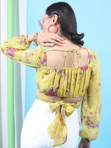 Ropa Occidental para Mujer, Estilo Influencer de Moda, Top Elegante para un Look Casual Diario - Product Image 3