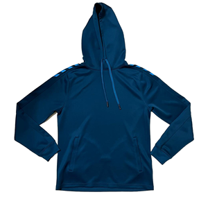 <b>Men's</b> Hooded Fleece <b>Jacket</b> Solid Color Quick Dry Casual Autumn Wear Regular Sleeve Polyester <b>Pullover</b> - Product Image 1