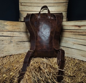 Breathable Cheap Price Leather Laptop <b>Backpack</b> for Women Comfortable Large Capacity Casual use stylish logo Leather <b>Backpack</b> Bag - Product Image 5