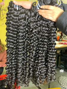 Perruques de cheveux humains vietnamiens bruts pixie curl Perruques Lace Front de cheveux humains Cheveux humains pixie bouclés bon marché - Product Image 4