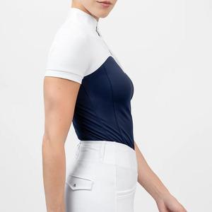 Chemises d'équitation imprimées haut de gamme, vêtements d'équitation légers et performants, 100% polyester, antibactériens, séchage rapide, fabricant - Product Image 4
