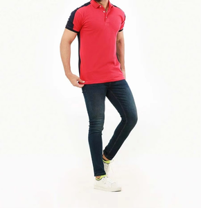 Camisa Profesional de Golf para Hombre, de Manga Corta, con Logotipo Frontal, de Secado Rápido, con Bolsillo, de Spandex/Poliéster Tejido de Alta Calidad, al por Mayor - Product Image 2