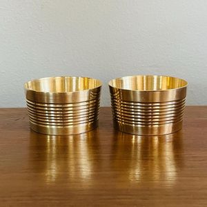 Premium Decorative Brass Candle Vessels Candle Holder Container For Wedding Event Interior Decoration - Product Image 1