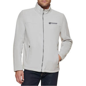 Chaqueta de Forro Polar Casual para Hombre, Tejido Suave, Uso Diario, Ropa de Otoño e Invierno, Chaqueta de Forro Polar con Cuello Alto - Product Image 1