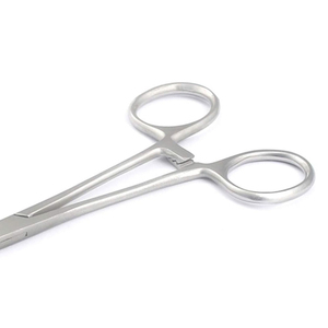 Pinzas Kocher Profesionales de Acero Inoxidable, Instrumento Quirúrgico Hemostático con Bloqueo de Trinquete para Uso Hospitalario - Product Image 4