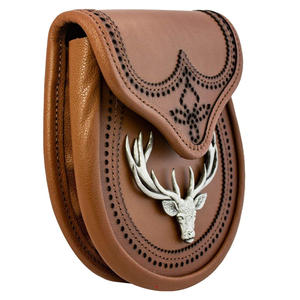 Kilt Tradicional Escocés, Sporran de Cuero 100% Premium, Unisex, Hecho a Mano, Accesorios para Instrumentos Musicales - Product Image 5