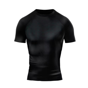 Rashguard de performance le plus vendu, ultra doux, respirant, en polyester écologique, à manches courtes, séchage rapide - Product Image 6