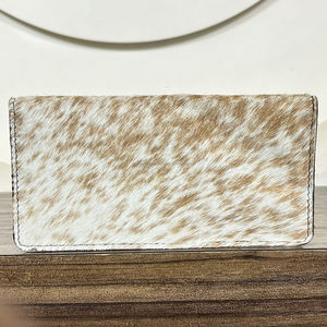 Nueva Cartera Larga de Cuero Genuino con Diseño a Cuadros, Hecha a Mano, con Múltiples Ranuras para Tarjetas, Estilo Vintage, de Piel de Vaca, Tipo Bifold - Product Image 6