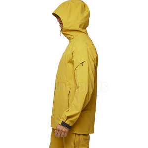 Chaqueta Cortavientos para Hombre, Elegante, Tejido Impermeable, Cierre de Cremallera, Servicio OEM, para Uso Casual, Viajes, Actividades Diarias al Aire Libre, Invierno - Product Image 3