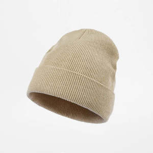 หมวกไหมพรมบุขนแกะหนานุ่ม หมวกบีนนี่ถักนุ่ม หมวกกันหนาวยืดหยุ่นได้ - Product Image 3