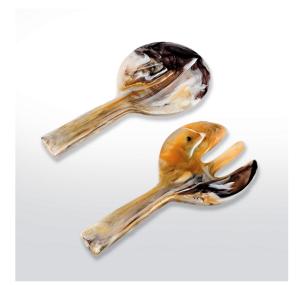 Utensilios para Ensaladas Hechos a Mano, Ecológicos, Aptos para Lavavajillas, para Cocina, Hechos en India - Product Image 4