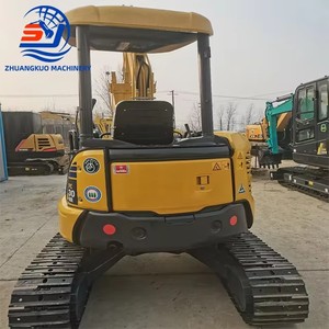 Mini-excavatrice sur chenilles Komatsu PC30MR, poids opérationnel de 3 tonnes, capacité de la benne de 0,12 m³, conception micro à rotation zéro. - Product Image 5