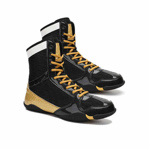 Zapatos de Boxeo de Alta Calidad con Diseño y Logotipo Personalizados, Zapatos de Boxeo Ligeros Fabricados Profesionalmente, Nuevo Modelo 2026 - Product Image 1
