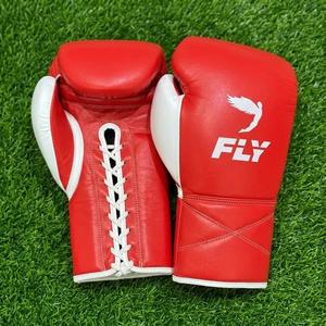 Kit de Entrenamiento de Boxeo Fly SuperLace |   Guantes de Boxeo de Cuero Genuino con Protector de Mejillas, Protector de Cabeza y Protector de Ingle | - Product Image 2