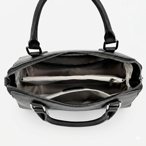 Bolso de cuero genuino Royaa para mujer, bolso de hombro de cuero vacuno suave, bolso de mano de cuero genuino de lujo, informal para mujer - Product Image 4