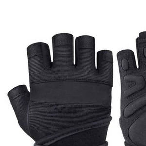Guantes Profesionales para Levantamiento de Pesas, con Soporte para Muñeca, Antideslizantes, Protección para la Palma, sin Dedos, para Crossfit, Powerlifting, Entrenamiento - Product Image 3