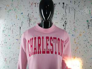 CHARLESTON ROSE Sweat à capuche style vintage 100% coton respirant séchage rapide hiver broderie appliquée col large fils fins - Product Image 3