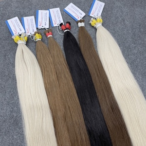 ผมแท้เวียดนามสีธรรมชาติแบบตรงทุกสี  แบบยกมัด  ความยาวเต็ม  มีสินค้าพร้อมส่ง - Product Image 1