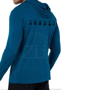 Sweat-shirts de fitness à compression de haute qualité, design tendance, respirants, pour hommes, en spandex/polyester, grandes tailles - Product Image 2