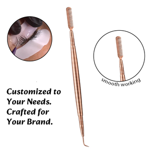 Outils de séparation des cils pour lifting des cils avec peigne en acier inoxydable, utilisés pour l'extension des sourcils et le lifting des cils, logo et couleur personnalisés - Product Image 4