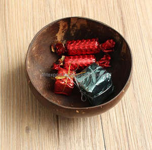 Meilleure vente DHT durable ensemble de vaisselle artisanale bol en coquille de noix de coco de haute qualité cadeau personnalisé du Vietnam - Product Image 5