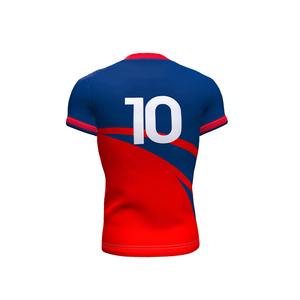 Camiseta de Fútbol Personalizada Unisex, Manga Corta, Impresión Sublimada, Absorbe la Humedad, Cuello Redondo, Talla Adulto - Product Image 2