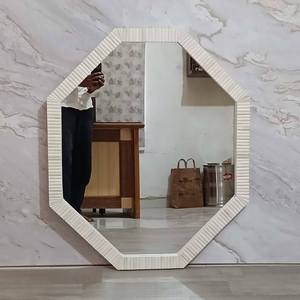 Customized Handmade Durable Modern Luxury Eco-friendly <b>Lightweight</b> Bone Inlay <b>Mirror</b> Frame Wall Decor - Product Image 6