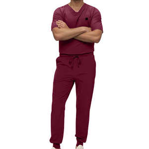 Conjunto de Uniformes Médicos Personalizados de Primera Calidad 2026, Nuevo, Suave, Elástico, Antiarrugas, Uniforme Profesional para Clínica, Suministro OEM - Product Image 3
