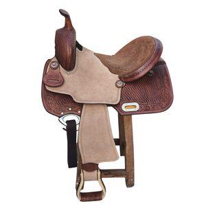 Selle Western artisanale de qualité supérieure |   Design en cuir durable |   Confort et performance pour la conduite sur sentier et à la ferme |   Ensemble d'équipement Premium 2026 - Product Image 1