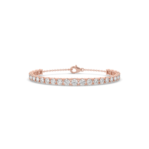 Bracelet en diamant rond de 7,12 carats cultivé en laboratoire, en argent 925 plaqué or, style unique, léger, pendentif de fiançailles pour femmes - Product Image 6
