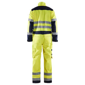 Combinaison de travail haute visibilité de qualité supérieure, classe 2 ANSI, imperméable, avec bande réfléchissante LED, pour la sécurité routière et l'utilisation en extérieur - Product Image 6