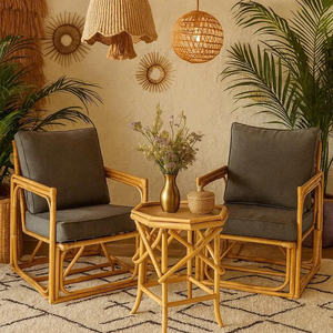 Fauteuil de loisirs moderne en osier, meubles de salle à manger et de salon en rotin de haute qualité pour chambres, hôtels, écoles et parcs – Vietnam - Product Image 1