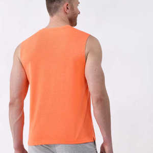 Hawk Eye Sports 2026 – Nouveau débardeur tricoté sans manches à col rond pour homme, couleur unie, décontracté, respirant et écologique - Product Image 2